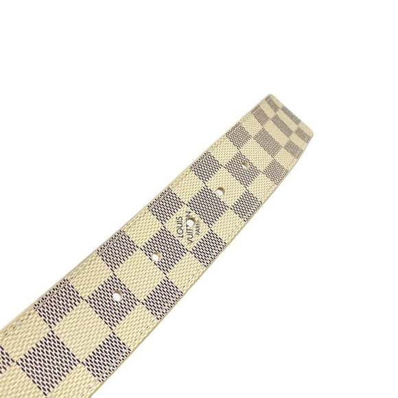 LOUIS VUITTON Santuur Initial Damier Azur Damier Belt bran-406-090625 - Picture 6 of 9